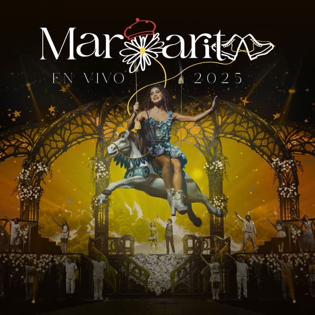 Album cover art for Margarita (En Vivo 2025)