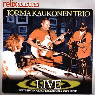 Album cover art for Jorma Kaukonen Trio Live