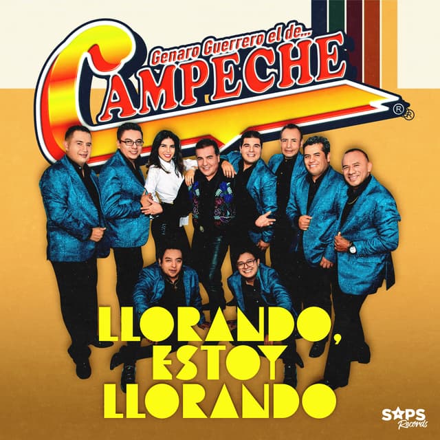 Album cover art for Llorando Estoy Llorando