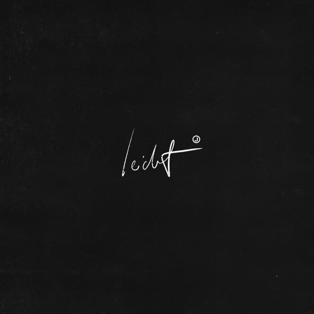 Album cover art for leicht