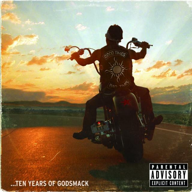 Album cover art for Good Times, Bad Times... 10 Years of Godsmack