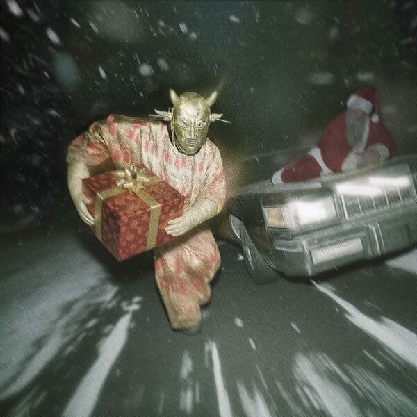 Album cover art for Santa in Cadillac