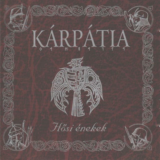 Album cover art for Hősi énekek