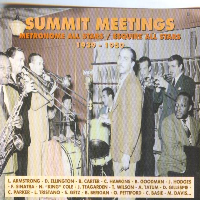 Album cover art for Summit Meetings 1939-1950