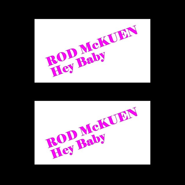 Album cover art for Hey Baby