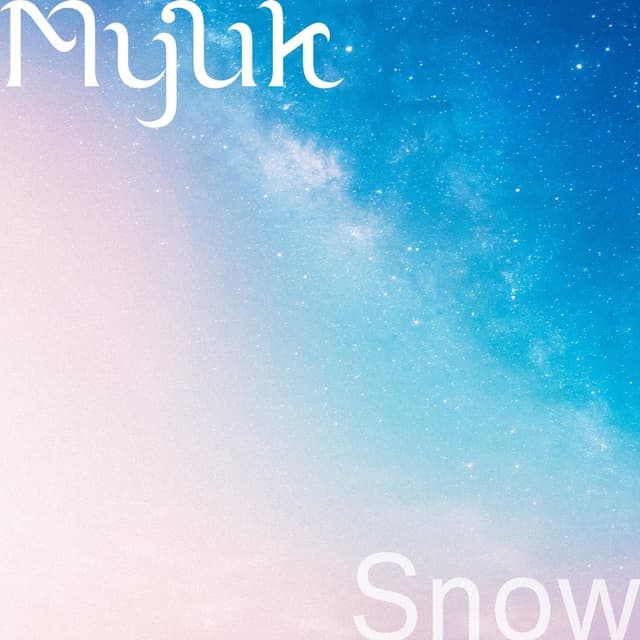 Album cover art for Snow