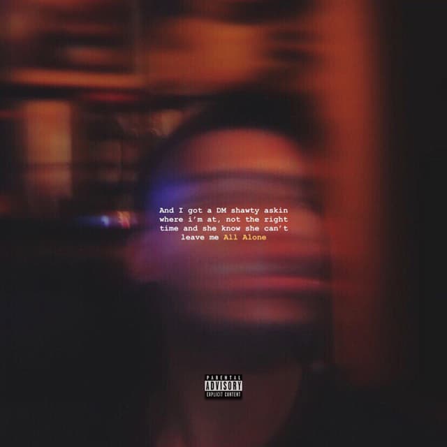Album cover art for All Alone