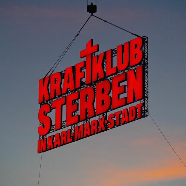 Album cover art for Sterben in Karl-Marx-Stadt
