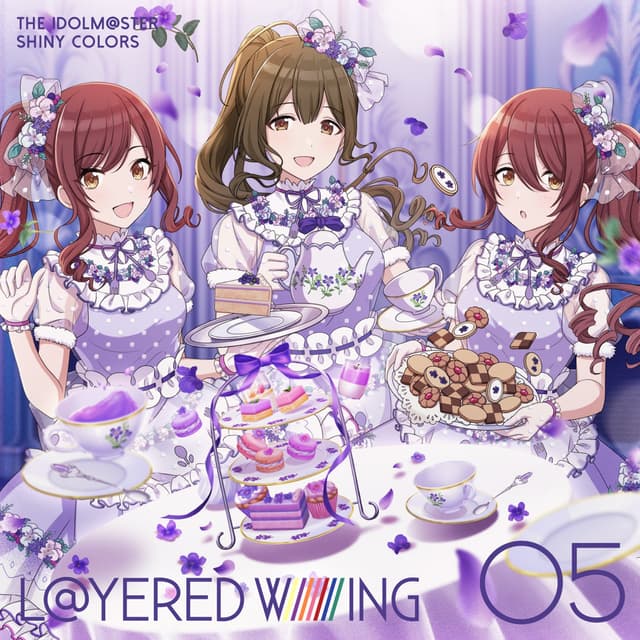 Album cover art for THE IDOLM@STER SHINY COLORS L@YERED WING 05