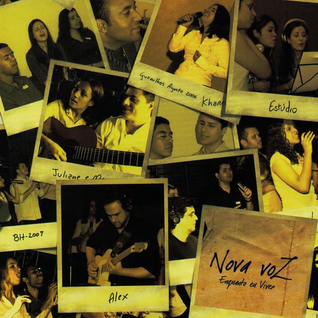 Album cover art for Enquanto Eu Viver