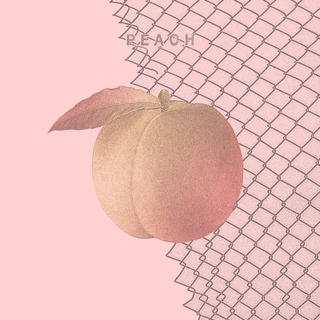 Album cover art for Peach