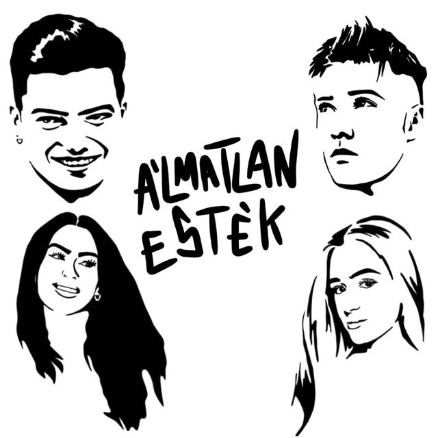 Album cover art for Álmatlan esték