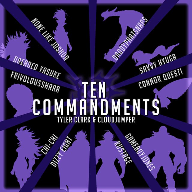 Album cover art for Ten Commandments (Seven Deadly Sins)