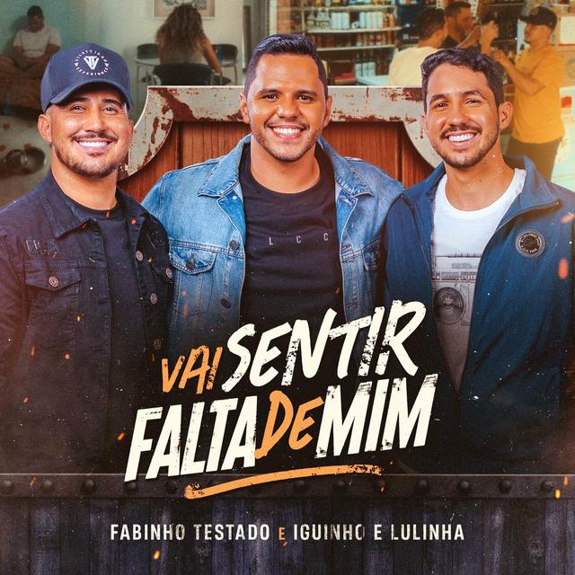 Album cover art for Vai Sentir Falta de Mim