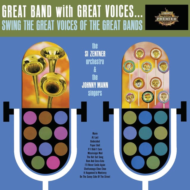 Album cover art for Great Band With Great Voices... Swing The Great Voices Of The Great Bands