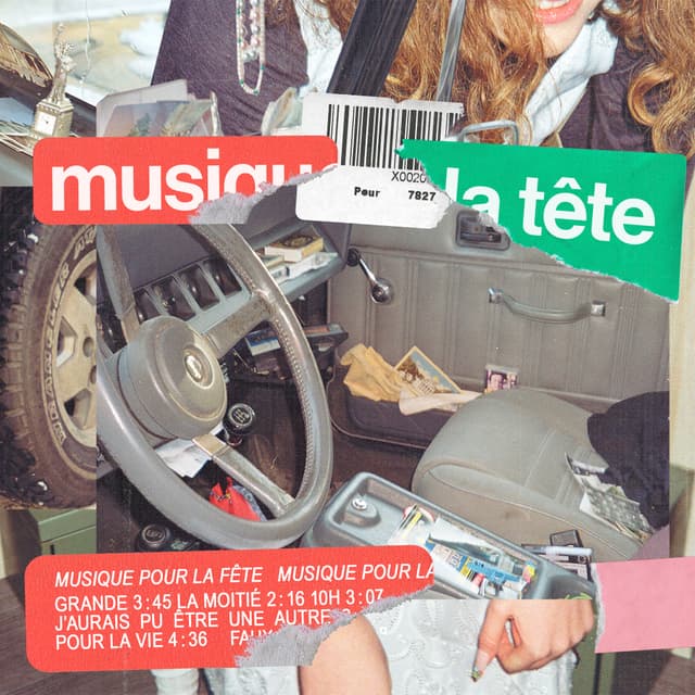 Album cover art for musique POUR LA TÊTE
