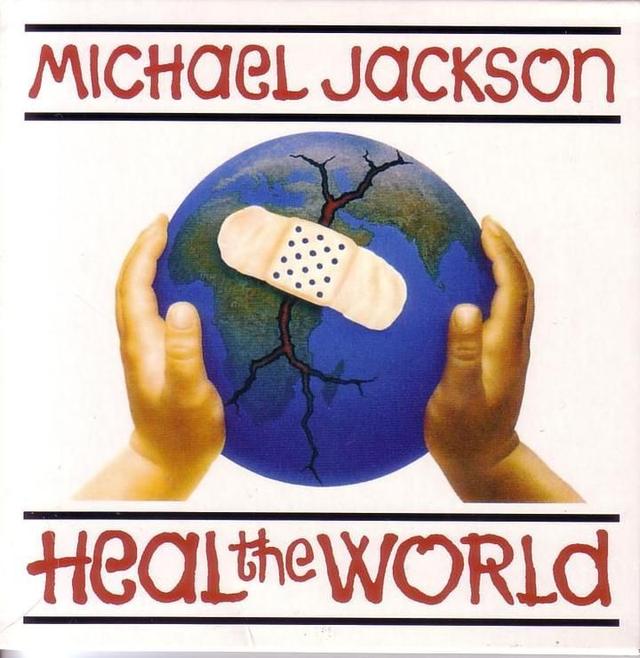 Album cover art for Heal the World