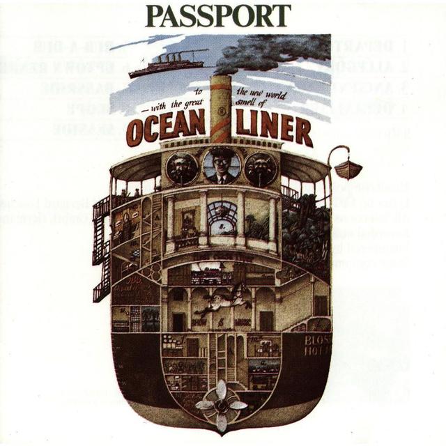Album cover art for Oceanliner