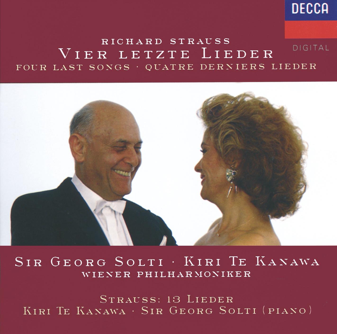 Strauss: Vier Letzte Lieder; Die Nacht; Allerseelen