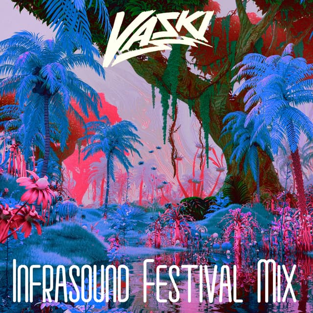 Album cover art for Infrasound Festival Mix