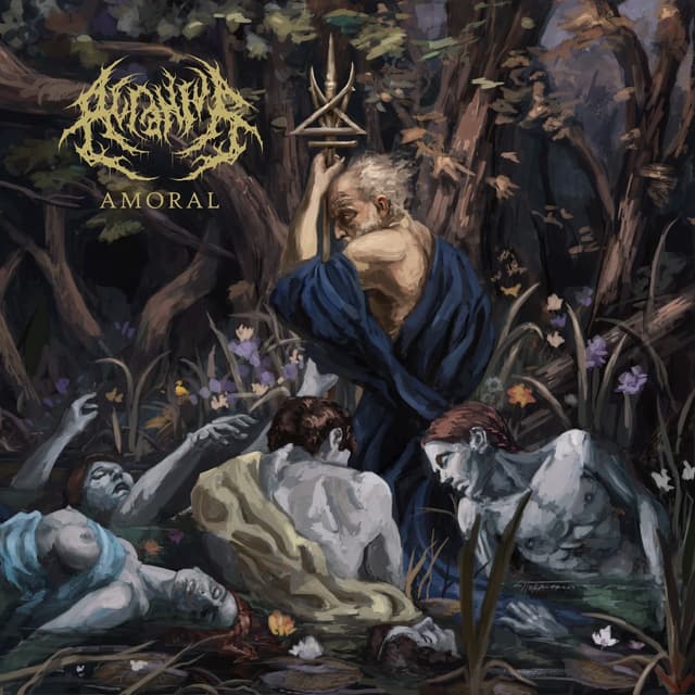 Album cover art for Amoral