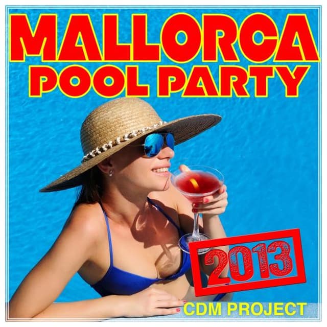 Album cover art for Mallorca Pool Party 2013