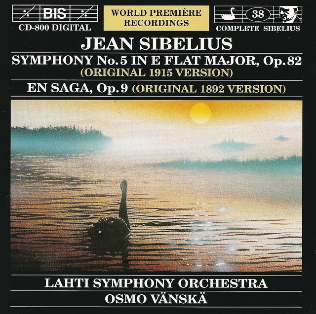 Album cover art for Sibelius: Symphony No. 5 - En Saga