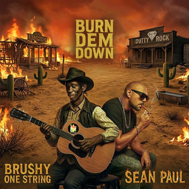 Album cover art for Burn Dem Down