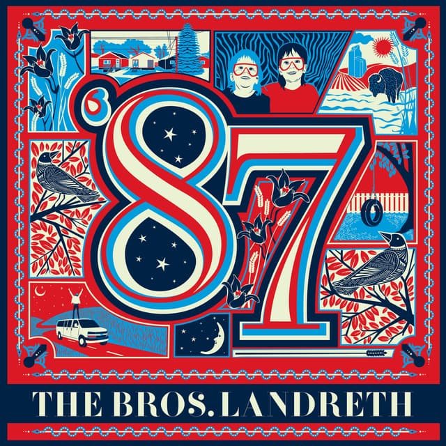 Album cover art for '87
