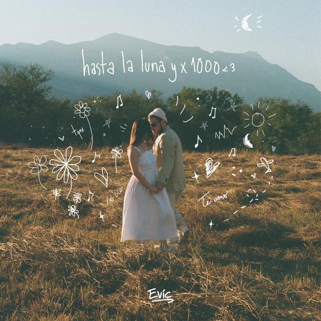 Album cover art for hasta la luna y x1000 <3