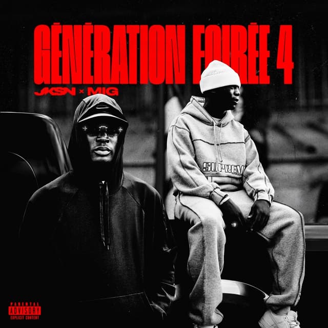 Album cover art for Génération Foirée 4 - Single