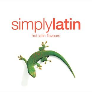 Album cover art for Simply Latin