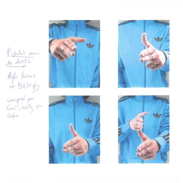 Album cover art for Pistolet avec les doigts - Single