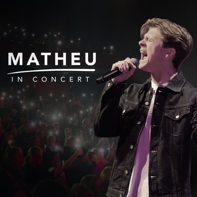 Album cover art for Matheu in concert (live)