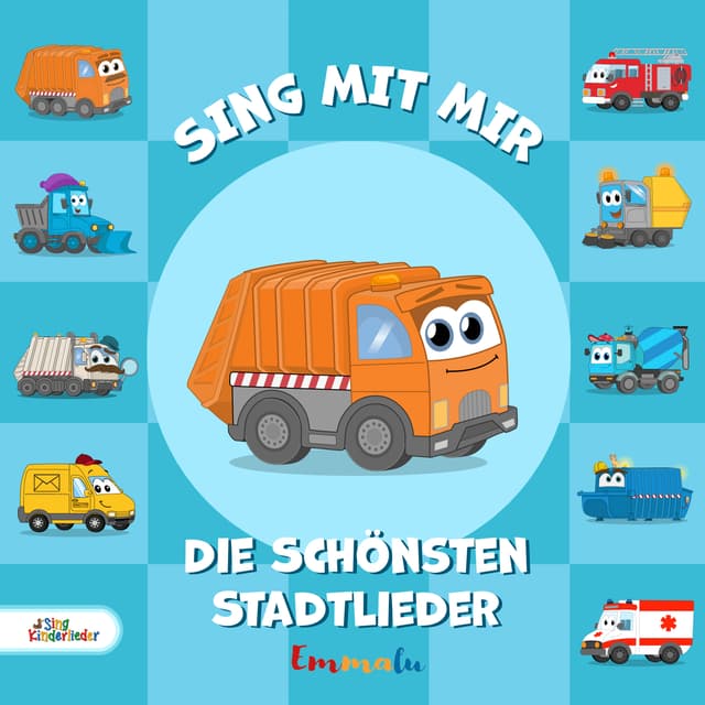 Album cover art for Sing mit mir - Die schönsten Stadtlieder (Milo, das Müllautokind & seine Freunde)