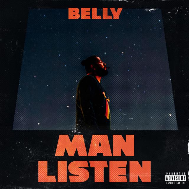 Album cover art for Man Listen