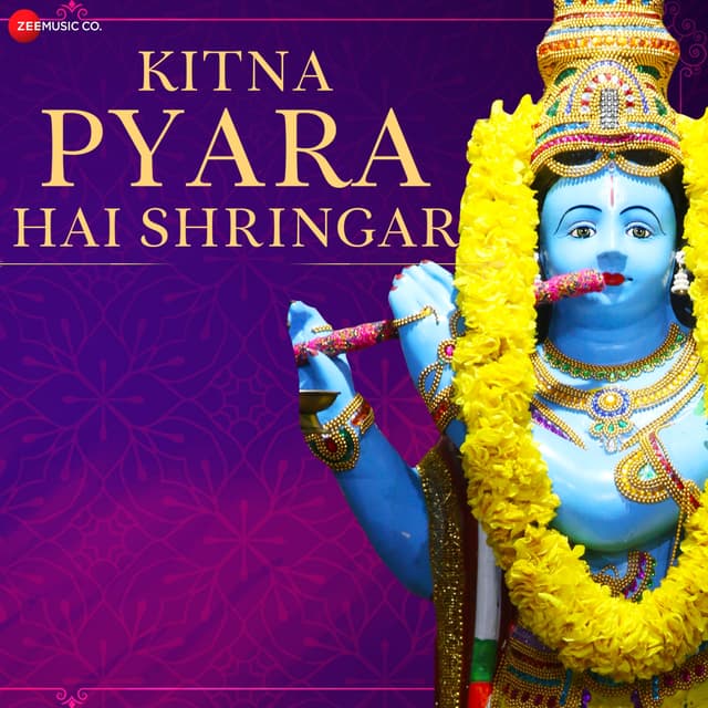 Album cover art for Kitna Pyara Hai Shringar - Krishna Bhajan