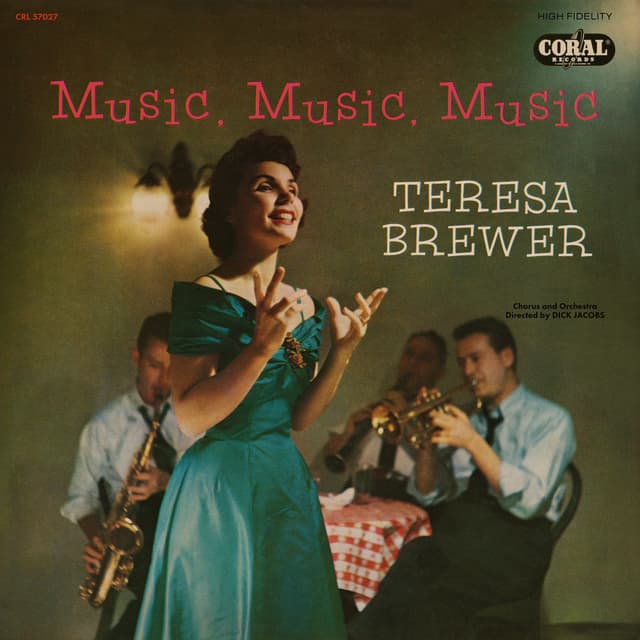 Album cover art for Music, Music, Music