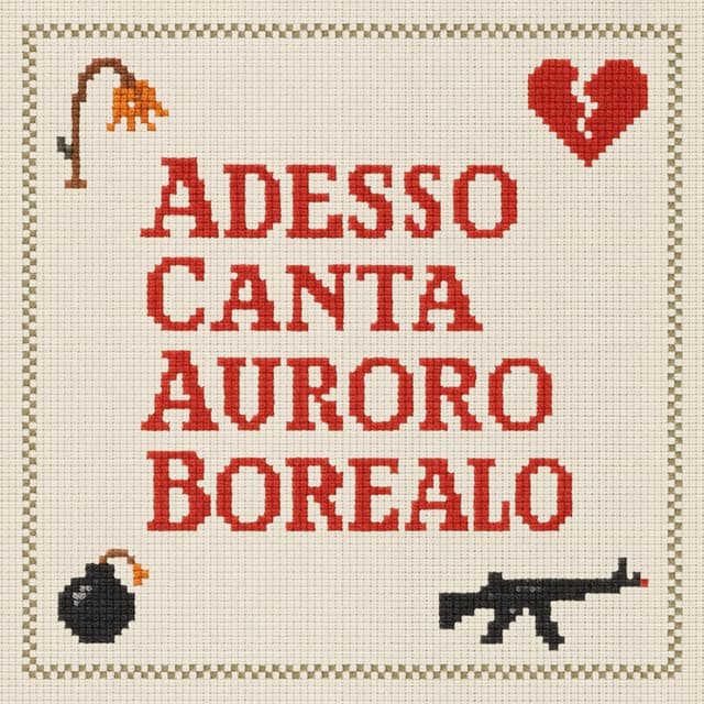 Album cover art for Adesso canta Auroro Borealo