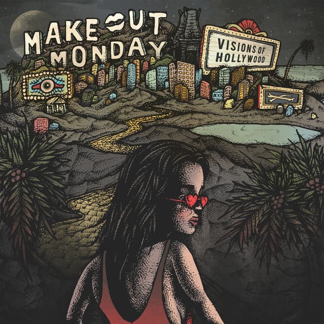 Album cover art for Visions of Hollywood