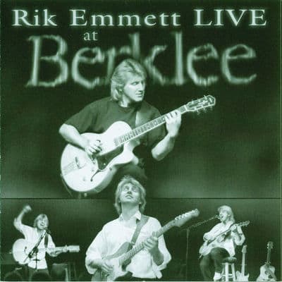 Album cover art for Rik Emmett Live At Berklee