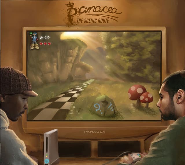 Album cover art for The Scenic Route