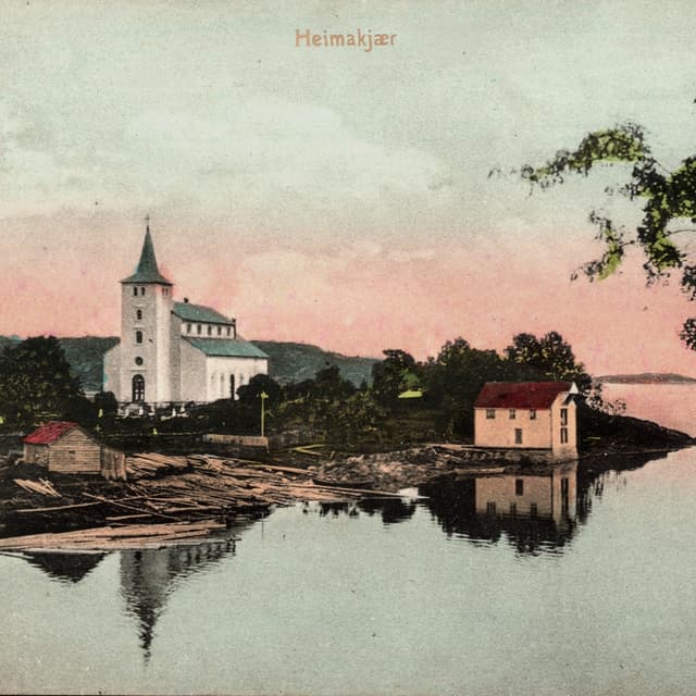 Album cover art for Heimakjær