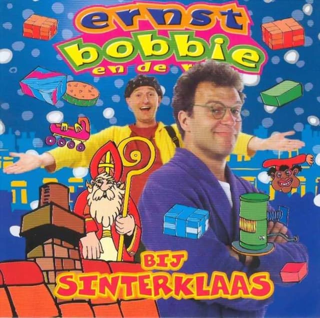 Album cover art for Bij Sinterklaas