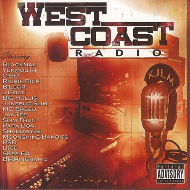 Album cover art for West Coast Radio
