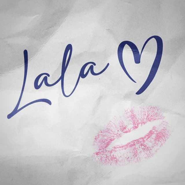 Album cover art for lala