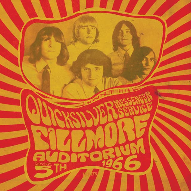 Album cover art for Fillmore Auditorium - November 5, 1966
