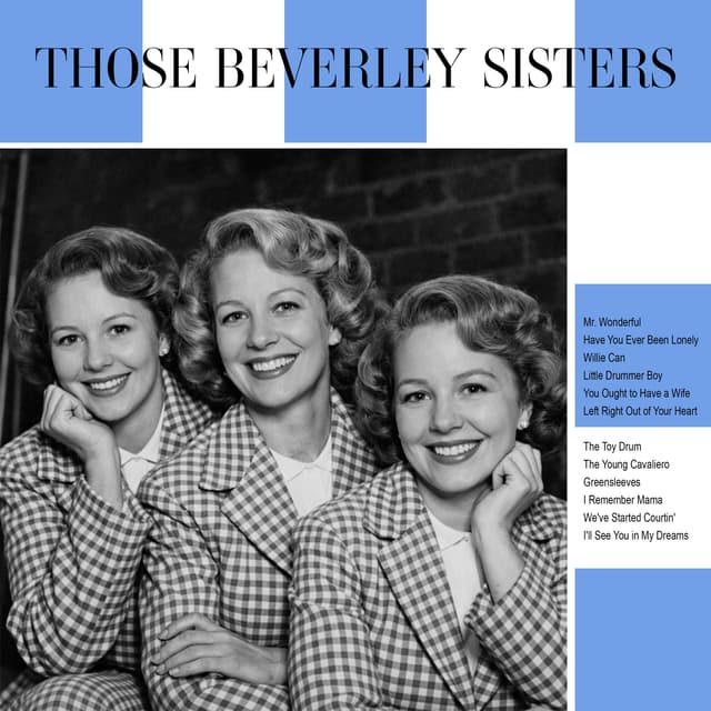 Album cover art for Those Beverley Sisters