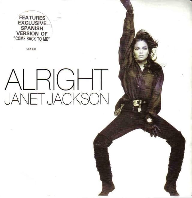 Album cover art for Alright