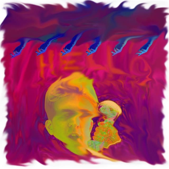 Album cover art for Hello